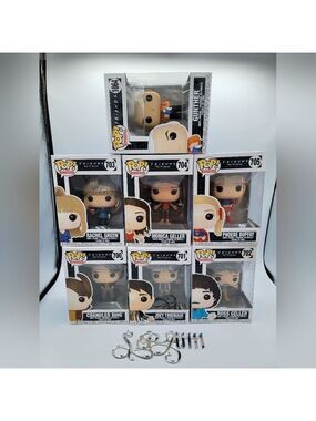 Funko Pop Friends Set & Gunther 700-705 Chandler Rachel Ross Joey Phoebe #1786